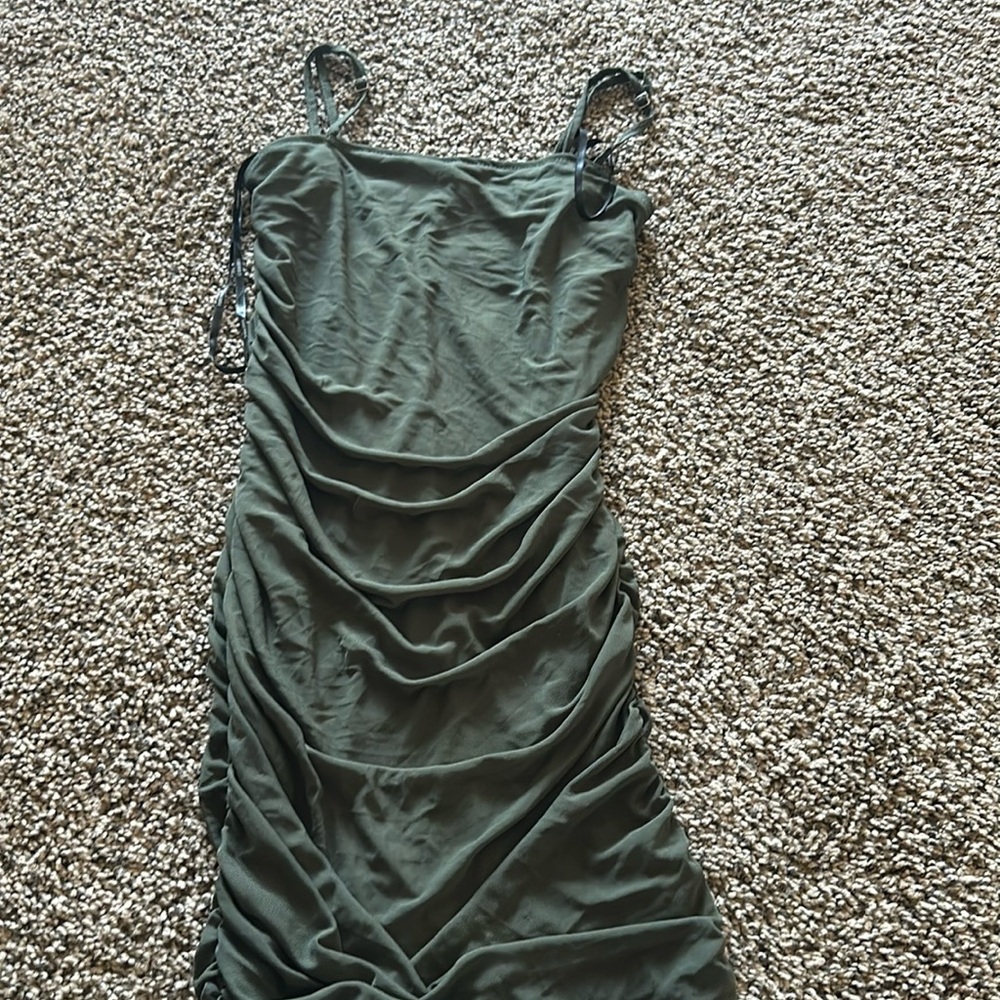 Green dress